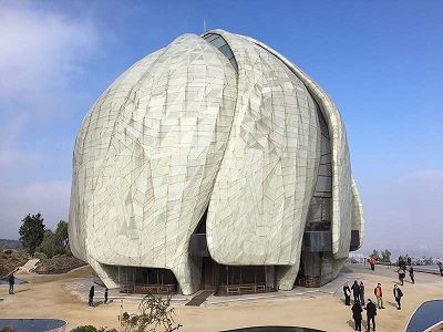 Chrysalis of crystal: A Baha’i temple offers a new kind of sacred space