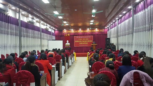 Training on knowledge, skills of mobilization work toward religious women held in Ha Tinh