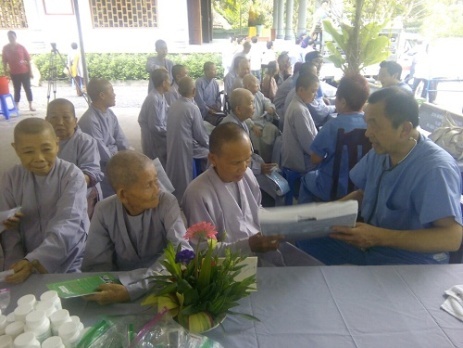 Free medical checkup & medicine for nuns, blind people held in Ba Ria – Vung Tau