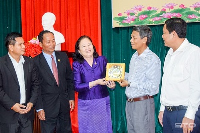 Cambodia religious delegation visits Soc Trang