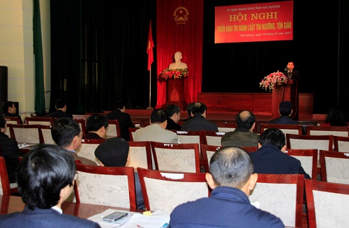 Dissemination of religious law held in Hai Duong