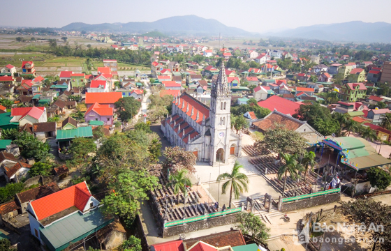 Bao Nham stone church in Nghe An