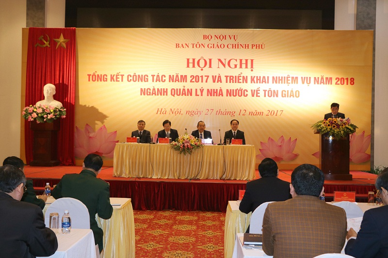 Government religious committee holds year-end national conference on religious affairs