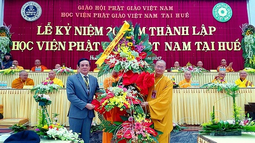 Buddhist institute in Hue celebrates 20th founding anniversary 