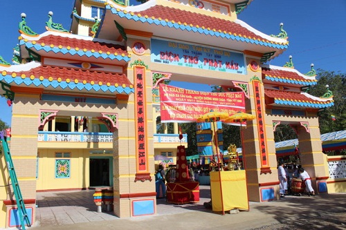 Caodai parish in Tay Ninh inaugurates new Divine Mother worshipping temple