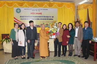 Buddhist chapter in Bac Ninh reviews annual Buddhist affairs