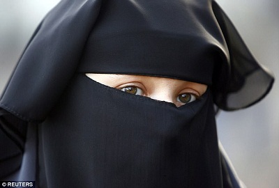 More than 75 per cent of Swiss voters want to ban the burqa says new study, as country prepares for vote next year