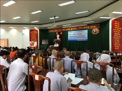 VFF in Binh Duong holds annual meeting with religious, ethnic representatives