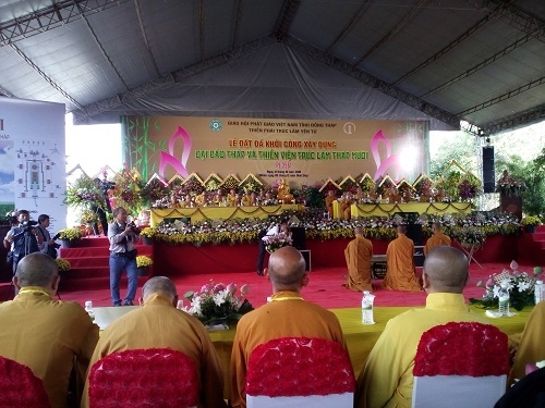 Construction work on Zen monastery started in Dong Thap