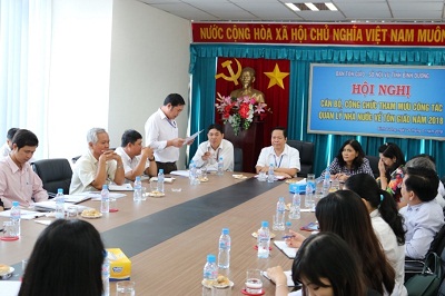 Meeting on religious affairs 2018 in Binh Duong 