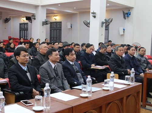 Dissemination of religious law to Catholic dignitaries held in Ninh Binh