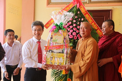 Provincial authorities of Ba Ria – Vung Tau extends Tet greeting to VBS chapter