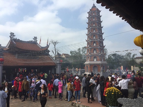 Hoang Phuc Pagoda receives 30 thousand visitors during Lunar New Year Festival