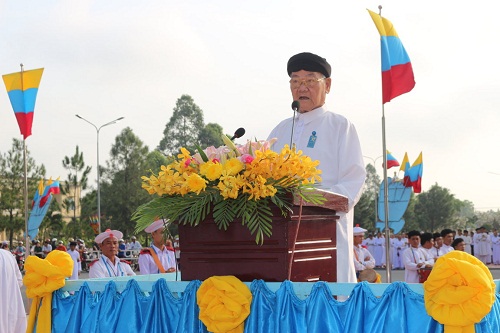 Images of Duc Chi Ton ceremony held by Tay Ninh Caodai church