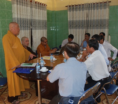 Buddhists in Tien Giang engage in protection of aquatic environment