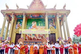 Khmer Buddhist Temple inaugurated in Soc Trang