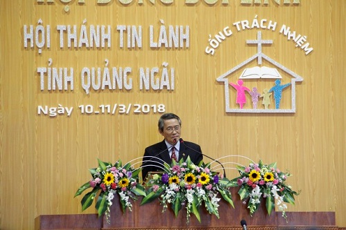 Evangelical Church in Quang Ngai holds theology training 2018