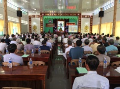 Religious Committee in An Giang disseminates religious law to Hoa Hao Buddhist followers