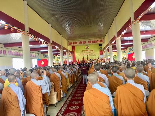 VBS in Dong Nai hosts grand ceremony for commemoration of Elder Nun Mahapajapati Gotami and elder nuns of Vietnam Buddhism