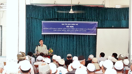 GCRA holds legal workshop for key Islamic followers in An Giang