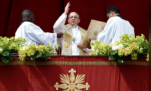 Pope Francis condemns Gaza violence in Easter message