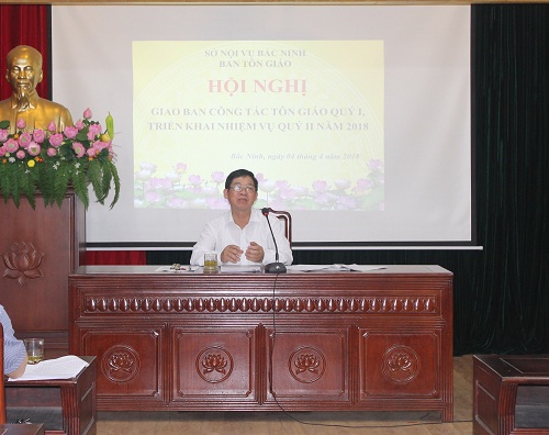 Reliogus committee in Bac Ninh holds quarterly meeting