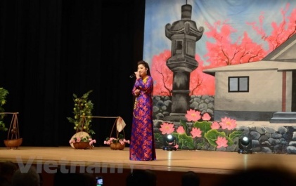 Art performance raises funds for Vietnamese pagoda in Japan