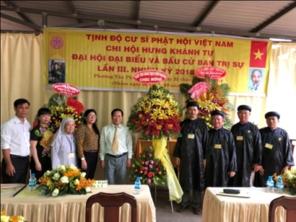 Hung Khanh Temple under Pure-Land Buddhist Association in Binh Duong holds general meeting