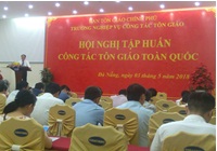 Government religious committee holds national religious affairs training in Da Nang