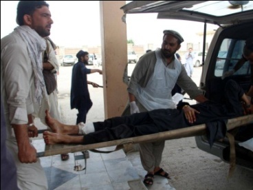 At least 17 killed and 34 wounded as bomb in Afghan mosque targets election preparations