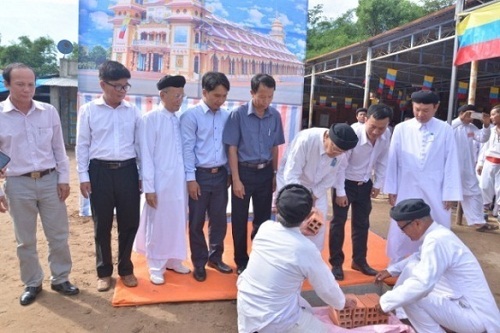 New Caodai oratory to be constructed in Tay Ninh