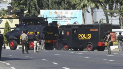 At Least 10 Wounded In Suicide Attack On Police HQ In Indonesia