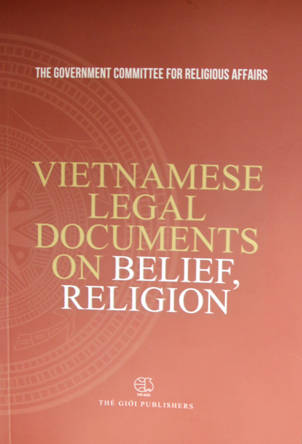 Translation of Vietnam new law on belief and religion