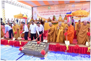 Vietname Buddhist church starts construction of Ho Be worshipping complex 