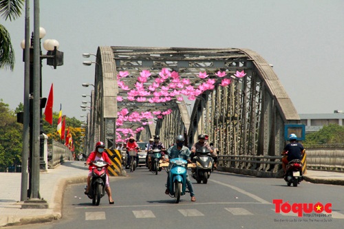 Hue ancient capital lightened up for Vesak festival