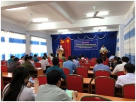 Training on administrative procedures in belief, religion held in Binh Duong