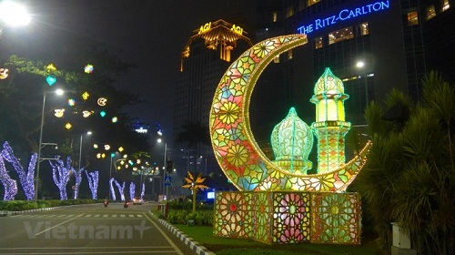 Decoration for Idul Fitri in Indonesia