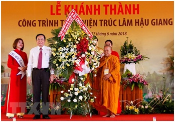 New Zen Buddhist monastery opens in Hau Giang