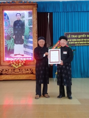 First training college of Hoa Hao Buddhist Church established