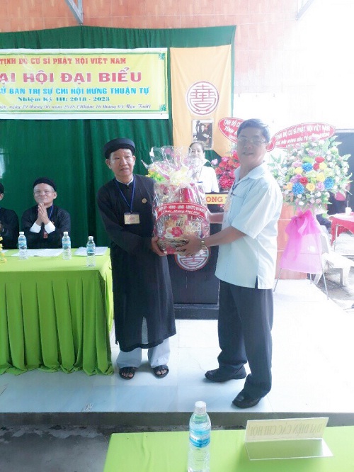 Hung Thuan Temple chapter of Pure-Land Buddhist Association in Kien Giang convenes general meeting