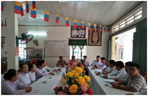 Southwest branch of Ho Chi Minh National Academy of Politics organizes religious study tour in An Giang