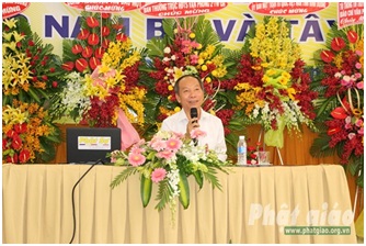 Dissemination of new religious law to Buddhist followers in Binh Duong