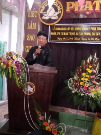 Hoa Hoa Buddhist Church holds annual religious tenets training in Tien Giang