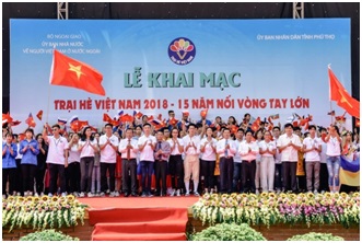 Vietnam Summer Camp 2018 kicks off in Phu Tho