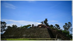 Deadly Mexico quake unearths ancient temple