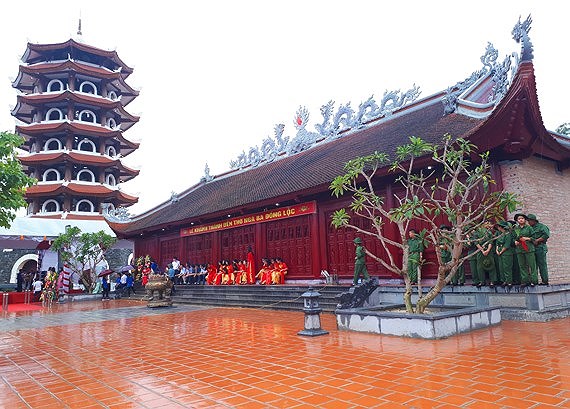 Temple commemorating martyrs inaugurated in Dong Loc Intersection