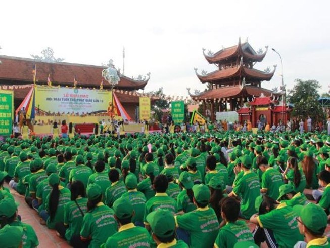  4,000 youth attend Buddhist summer camp in Dong Nai