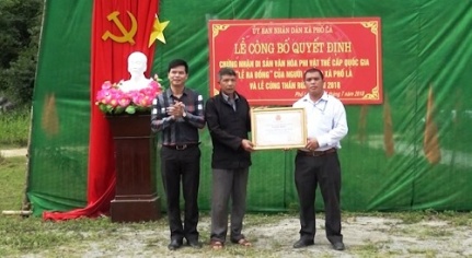  “Going to field” ritual of Pu Peo ethnic people in Ha Giang