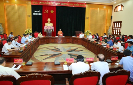 Ninh Binh authorities reviews six-month religious affairs 