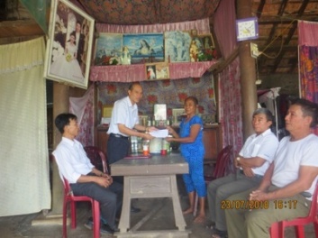 VFF in Quang Binh extends visits to religious followers of wounded and fallen soldiers